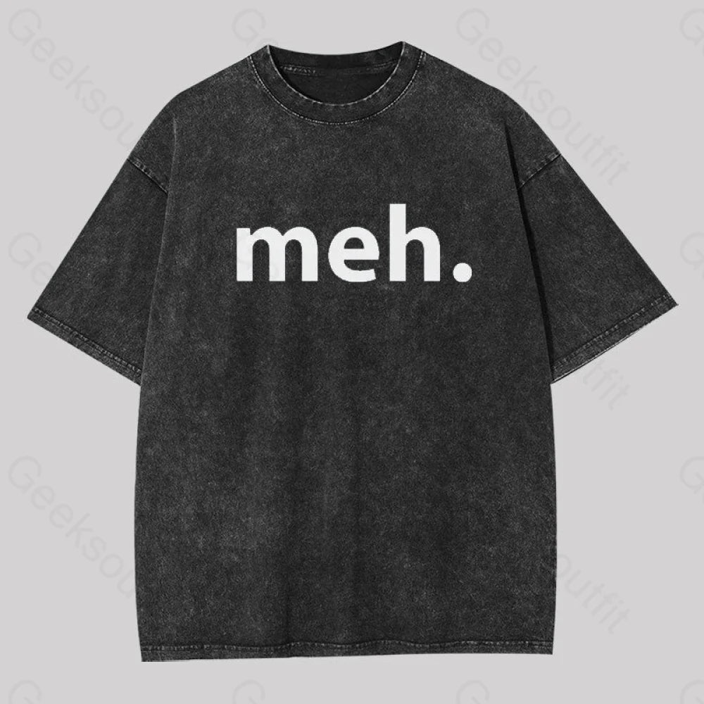 Meh Washed T-shirt