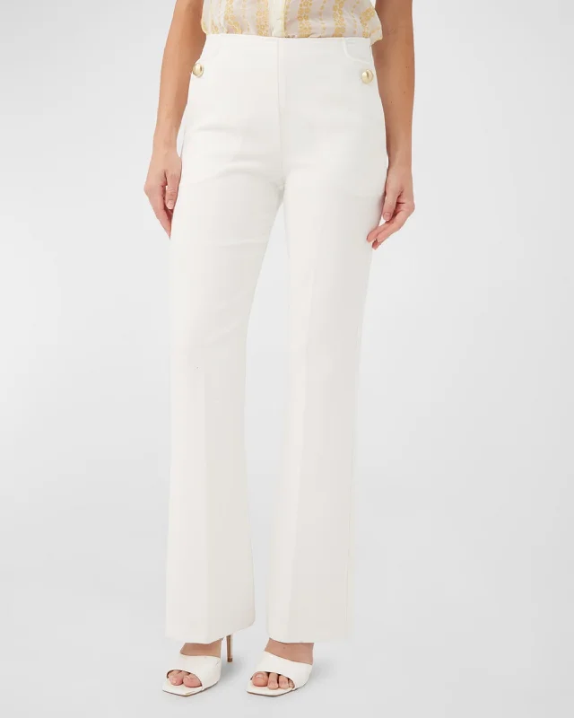 Boynton 2 Mid-Rise Flare-Leg Pants