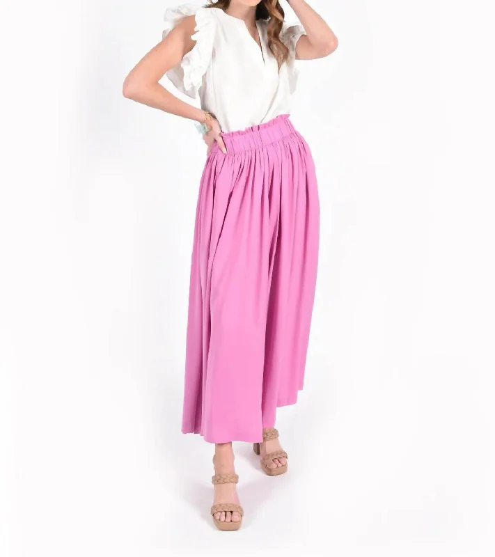 Palazzo Pant In Opera Mauve