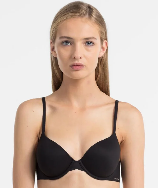 Calvin Klein Perfectly Fit T-Shirt Bra - Black