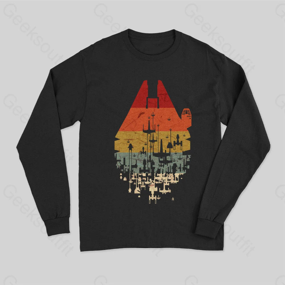 Retro Long Sleeve T-Shirt