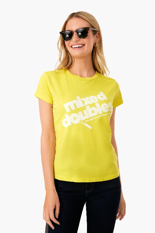 Mixed Doubles The Boxy Goodie Goodie Tee