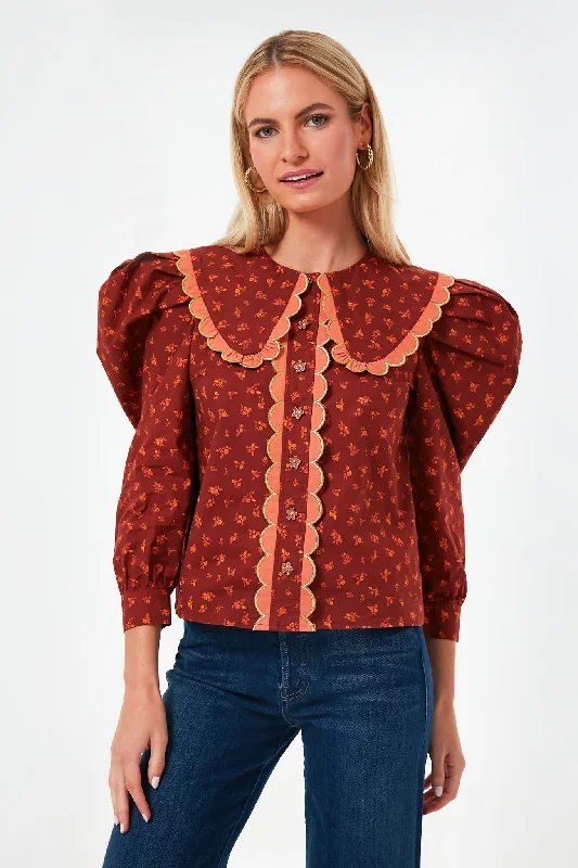 Rust Denali Blouse