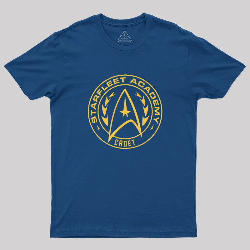 Star Trek Starfleet Academy Cadet Classic Emblem Geek T-Shirt