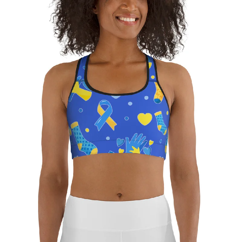 Down Syndrome Awareness Sports Bra