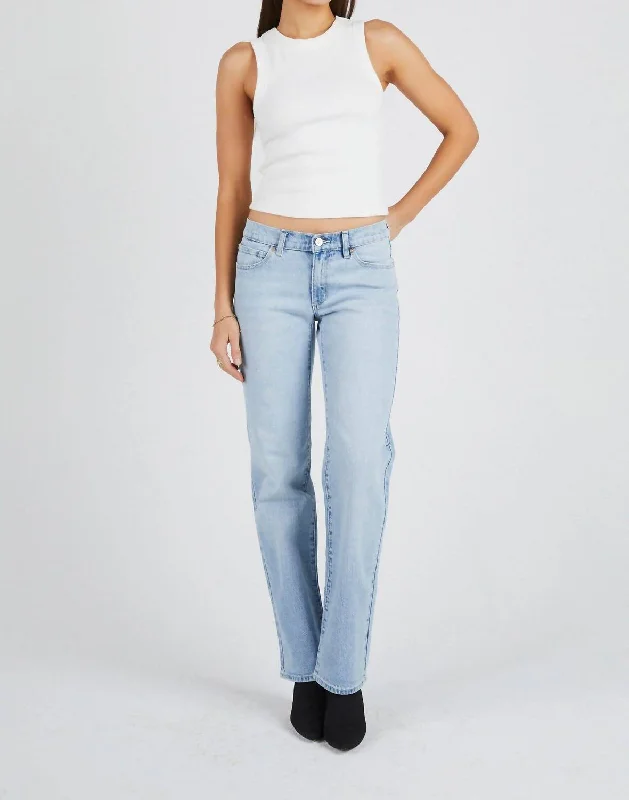 99 Low Straight Jeans In Gina