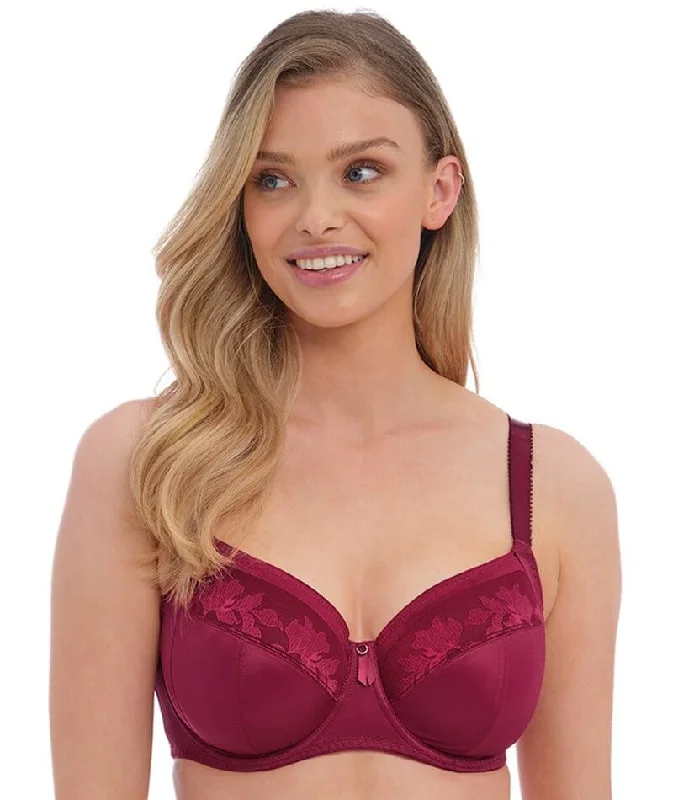 Fantasie Illusion Underwired Side Support Bra - Berry