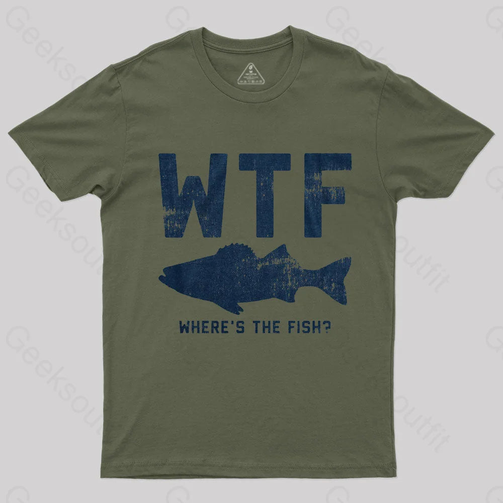 Where's The Fish Geek T-Shirt