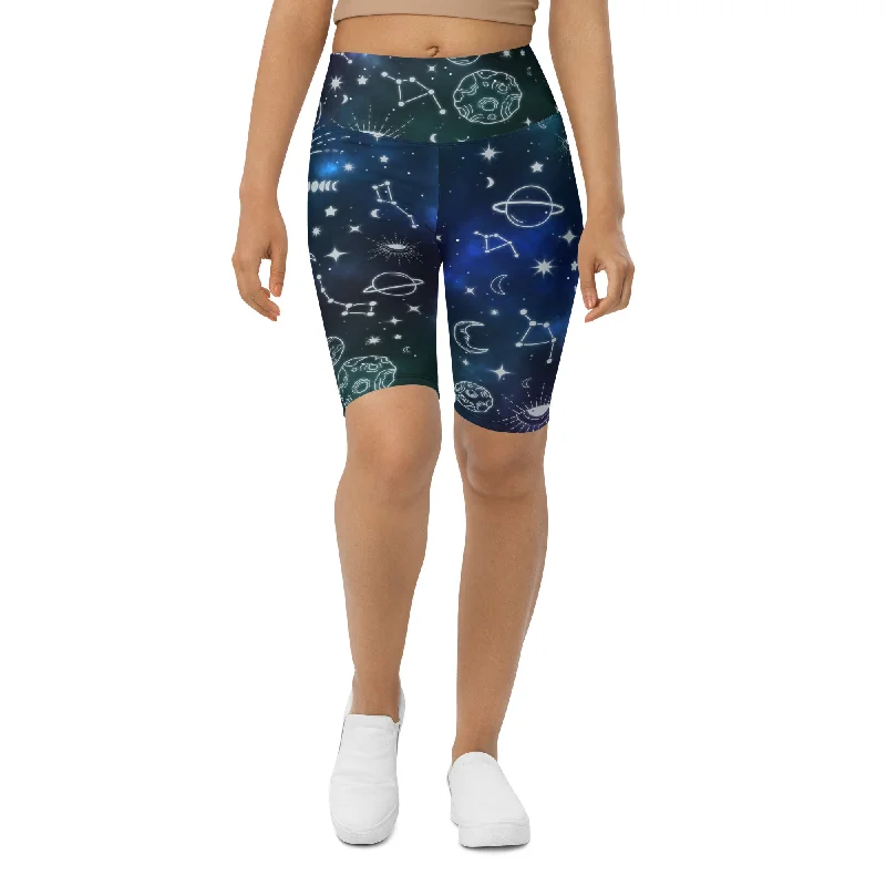 Spiritual Doodles Biker Shorts