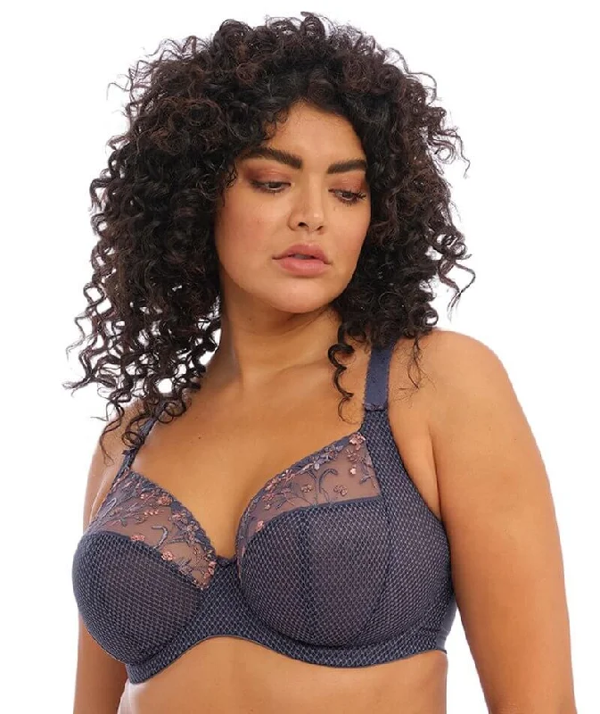 Elomi Charley Underwire Plunge Bra - Storm