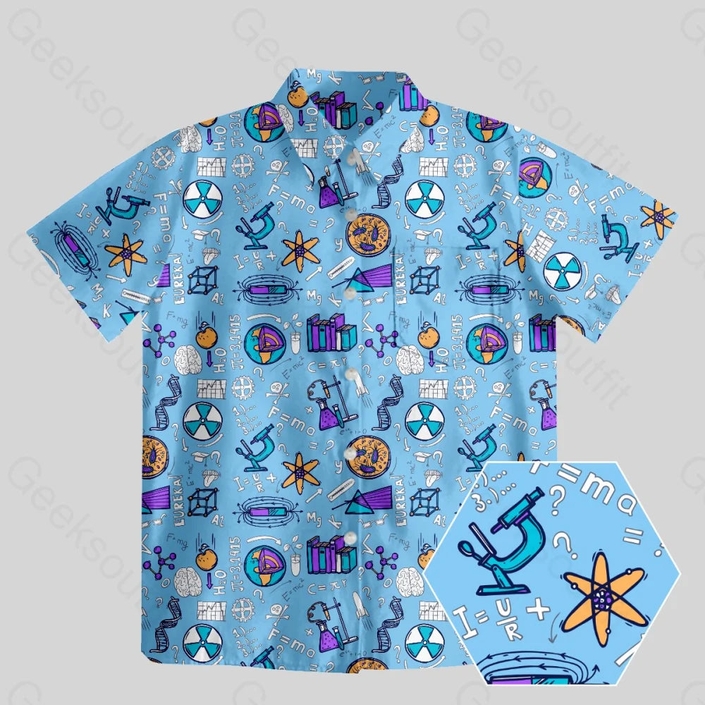 Science Lab Button Up Pocket Shirt