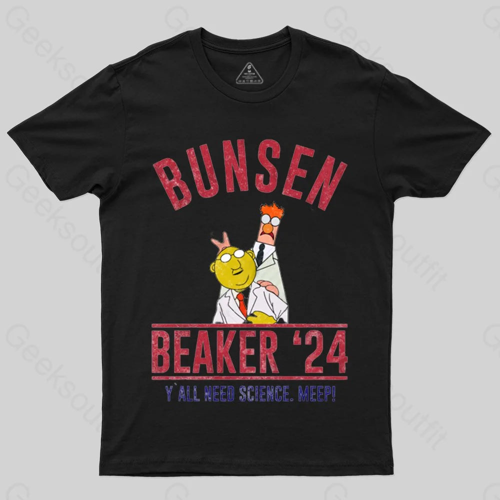 Muppets Show Lab Bunsen Beaker For 2024 Cool T-shirt