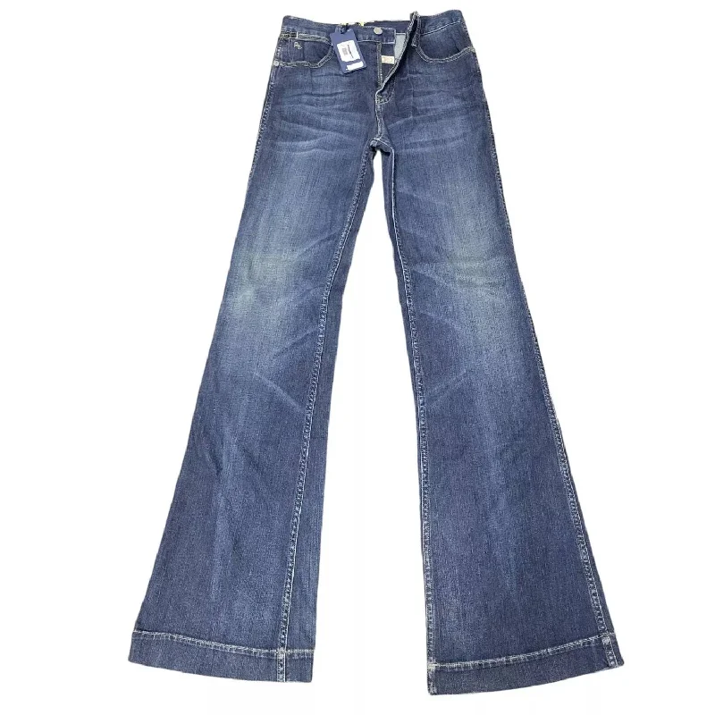 Women's Proprietor High Rise Flare Jean In Blue