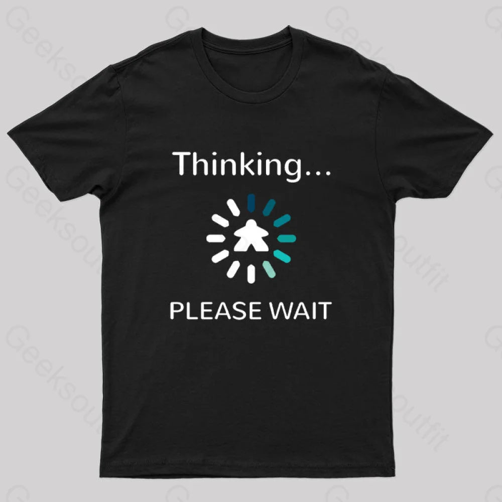 Analysis Paralysis Blue Meeple Board Game T-Shirt