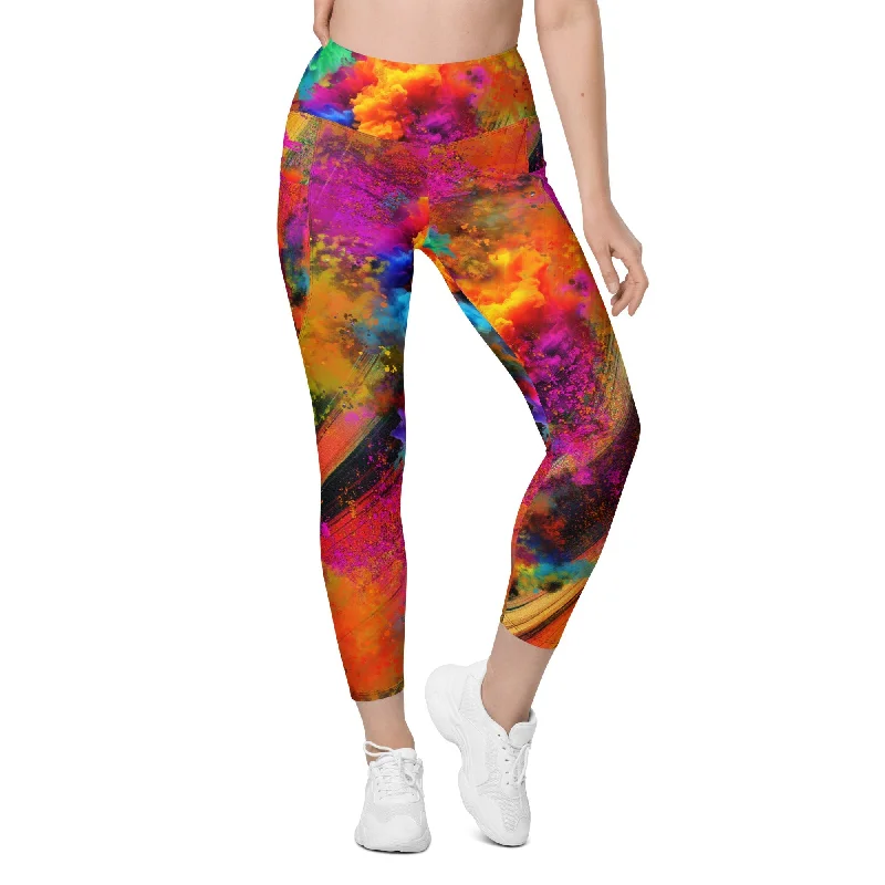 Holi Leggings With Pockets