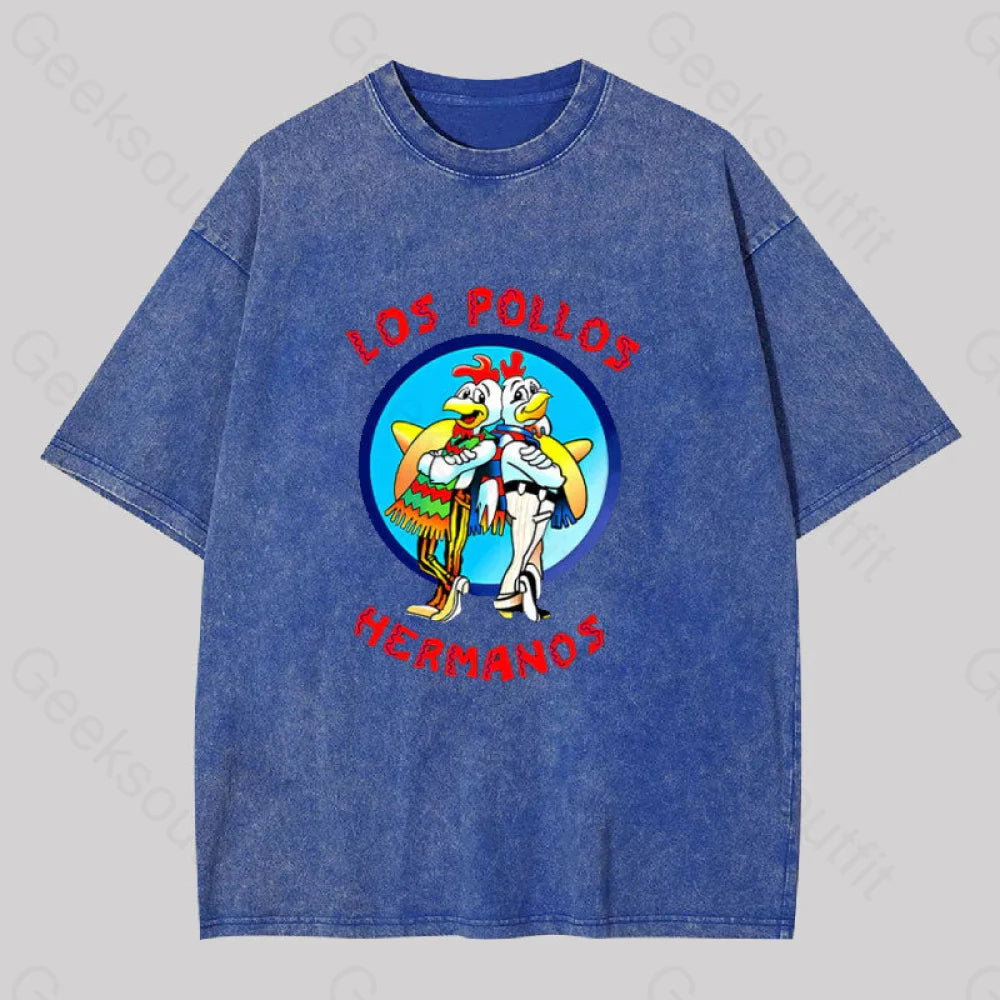 Los Pollos Hermanos Washed T-Shirt