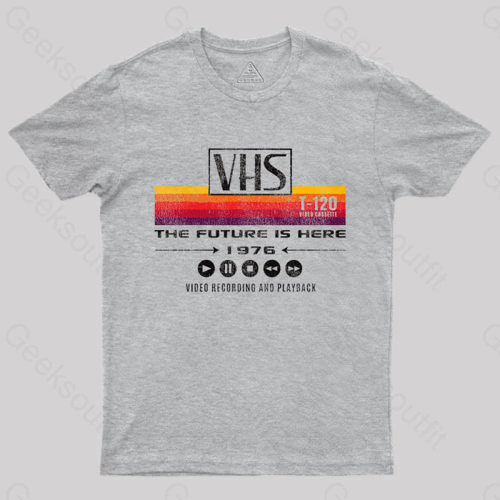 VHS The Future Is Here 1976 T-Shirt