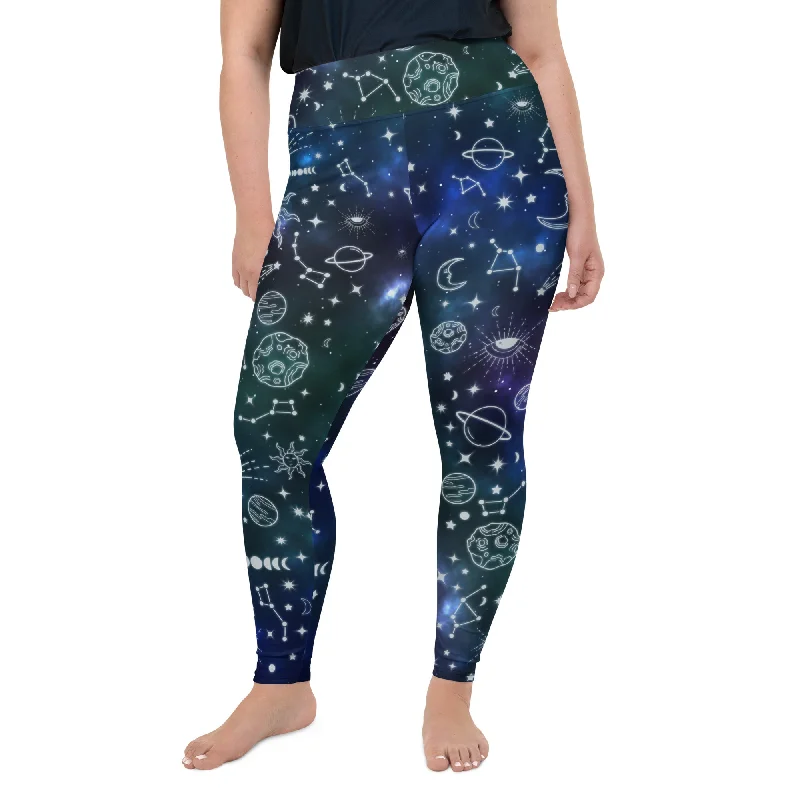 Spiritual Doodles Plus Size Leggings