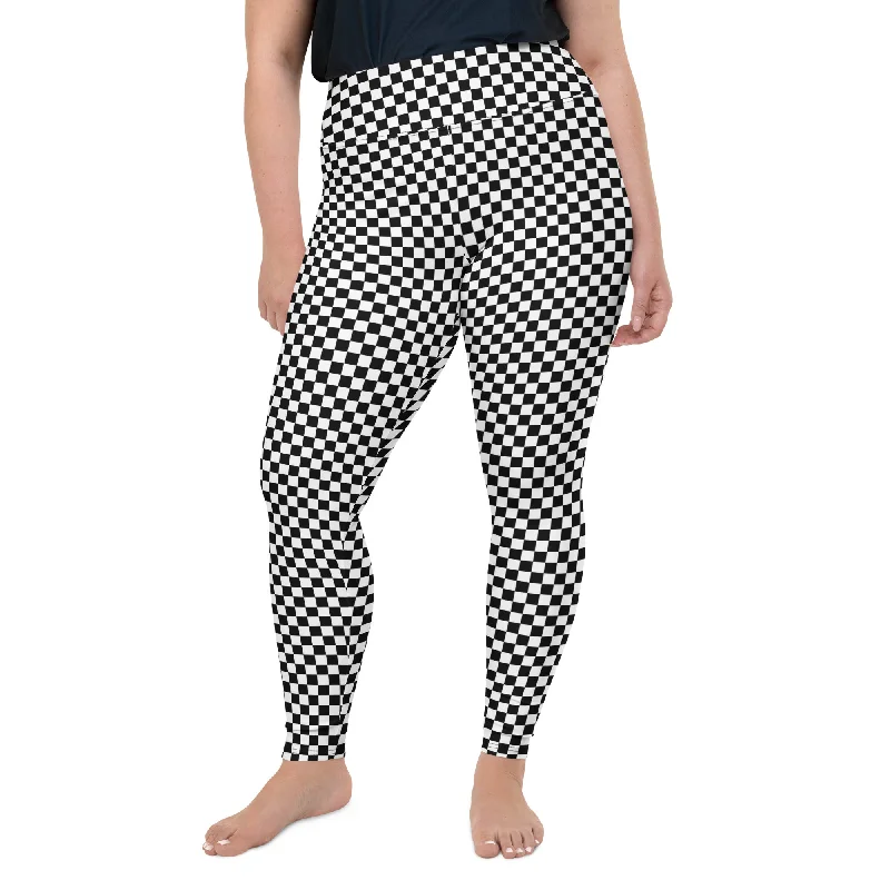 Checkered Plus Size Leggings