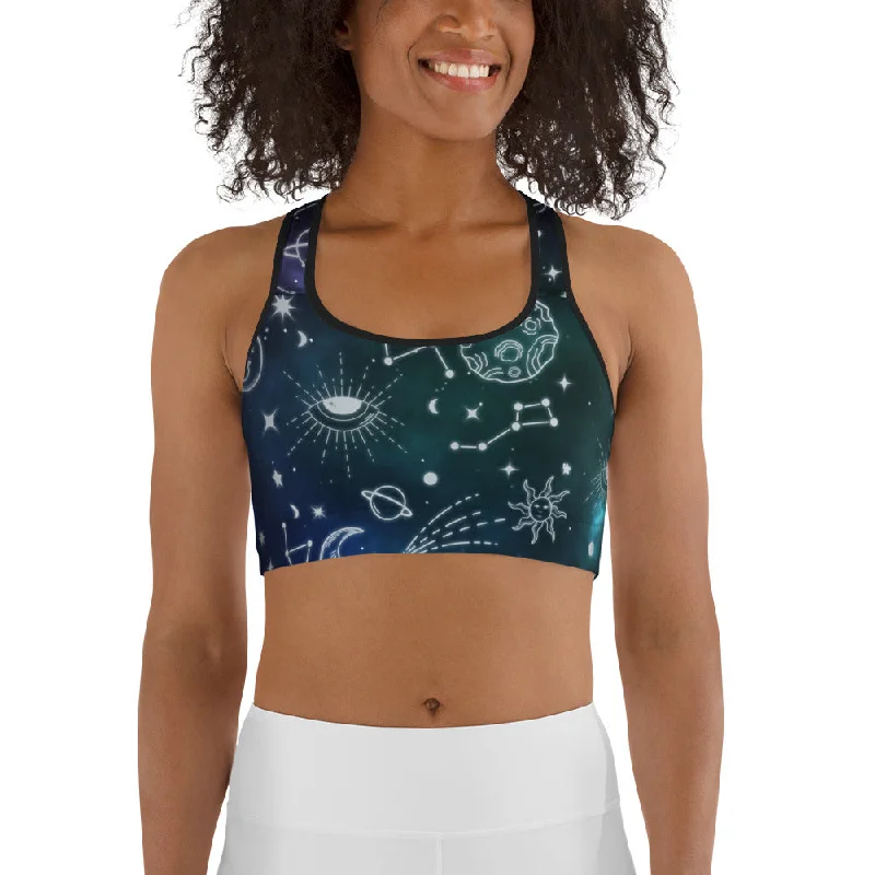 Spiritual Doodles Sports Bra