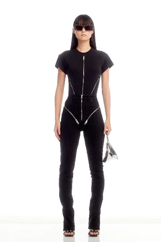 Mugler Stretch Zip Body