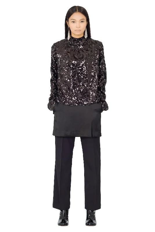 Dries Van Noten Capelli EmbroideRed Shirt