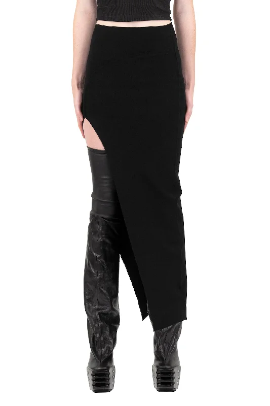 Rick Owens Theresa Skirt in Black