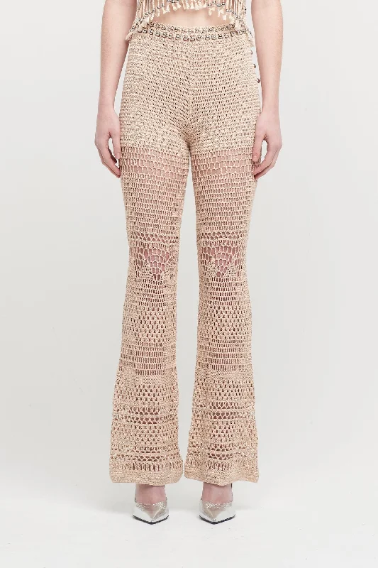 Rabanne Knit Fitted Pant