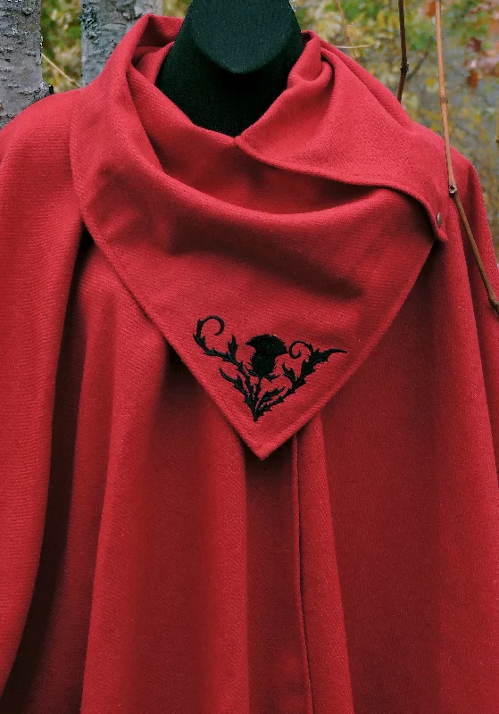 Red Shonag Cape