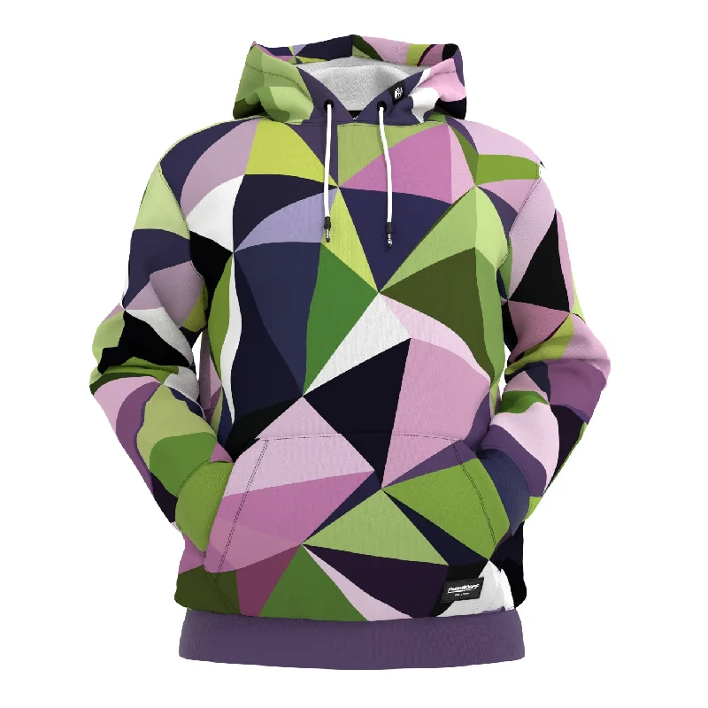 Cubes Patched Path Hoodie