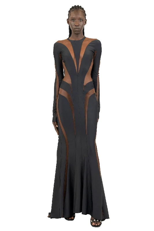 Mugler Eco Sport Lycra Gown