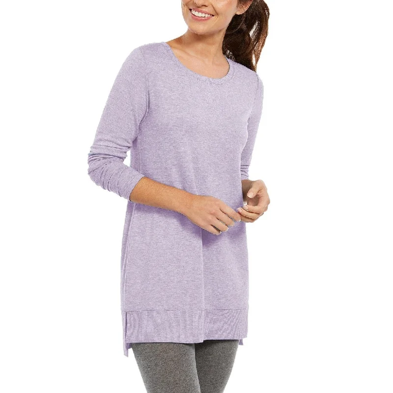 Ideology Women's Long Sleeve Tunic Lilac Size 2 Extra Large