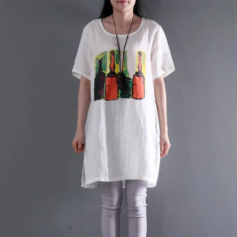 White linen shift dresses for summer loving beers sundress